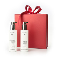 Natuurlijke Cosmetica Kerstcadeau met luxueuze hand & body cleaners Dr. Hauschka Cadeauset Wellness