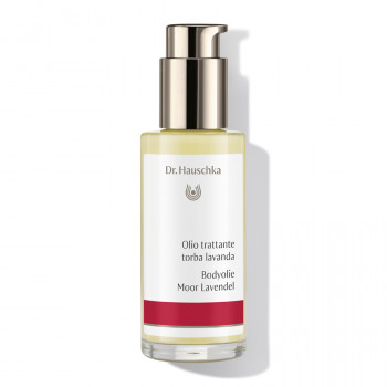 Dr. Hauschka Bodyolie Moor Lavendel - kalmerende bodyolie, biedt beschermende omhulling. Dr. Hauschka Bodyolie Moor Lavendel - kalmerende bodyolie