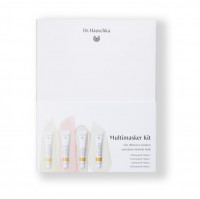 Multimasker cadeauset. 4 natuurlijke gezichtsmaskers in 1 doos Multimasker cadeauset. 4 natuurlijke gezichtsmaskers in 1 doos