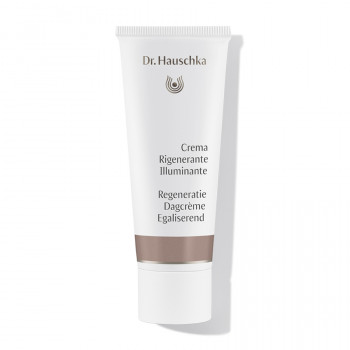 Dr. Hauschka Regeneration Dagcrème Egaliserend: gladmakende gezichtsverzorging met minerale pigmenten, voor een egalere teint Dr. Hauschka Regeneration Dagcrème Egaliserend